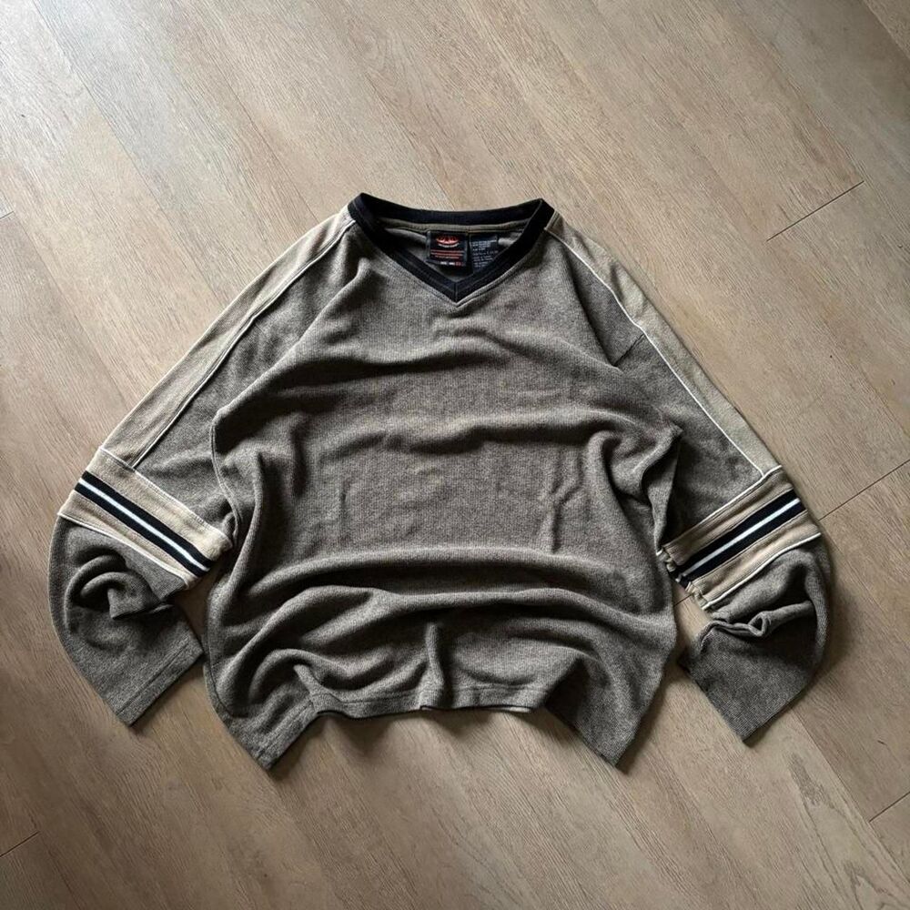 OTB Men's Brown and Tan Shirt